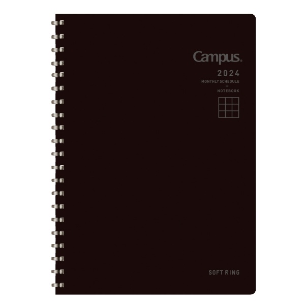 2024ǯ Campus SOFT RING Diary(ѥեȥ󥰥꡼) ĢB6 [ޥ󥹥꡼/12/˻Ϥޤ] ֥å