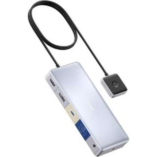 ACdmUSB-C IXX  HDMI / DisplayPort / 3.5m / USB-A3 / USB-C3nUSB PDΉ 65W hbLOXe[V O[ A83K15A1 [USB Power DeliveryΉ]