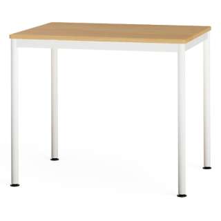 平地桌子[W800xD600xH700mm]橡树/白FDF-8060KMW