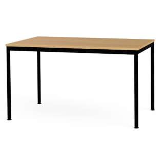 平地桌子[W1200xD750xH700mm]橡树/黑色FDF-1275KMBK