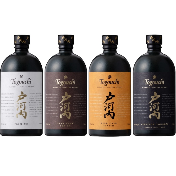 喝4种Blended日语威士忌户河内，比较4部700ml[威士忌安排]