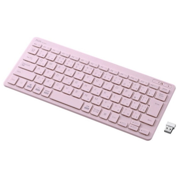 キーボード ジブンイロシリーズ(Mac/Windows11対応)428-855 ピンク TW