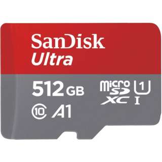 microSDXCカード UHS-I Ultra（ウルトラ） SDSQUAC-512G-JN3MA [Class10 /512GB]