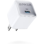 Anker Nano Charger(20W)White A2637N26[1波特酒（Port）/USB Power Delivery对应]