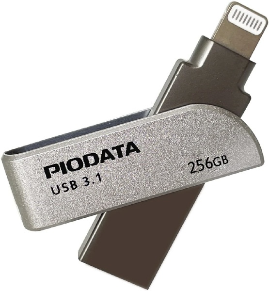 iPhone iPad USBメモリ USB3.0 スイング式 256GB 600-IPL256GX3
