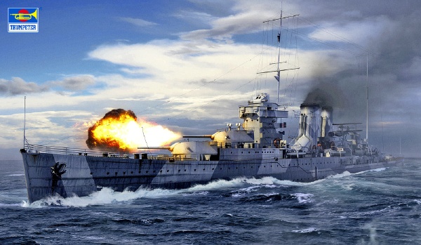 1/700 イギリス海軍 重巡洋艦 HMS ヨーク トランペッター｜Trumpeter 