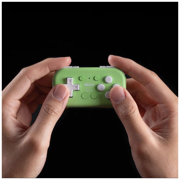 8BitDo Micro Bluetooth Gamepad Green CY-8BDMBG-GR 【Switch