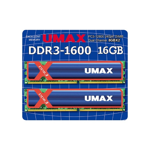 ߥ UM-DDR3-1600 UM-DDR3D-1600-16GBHS [DIMM DDR3 /8GB /2]
