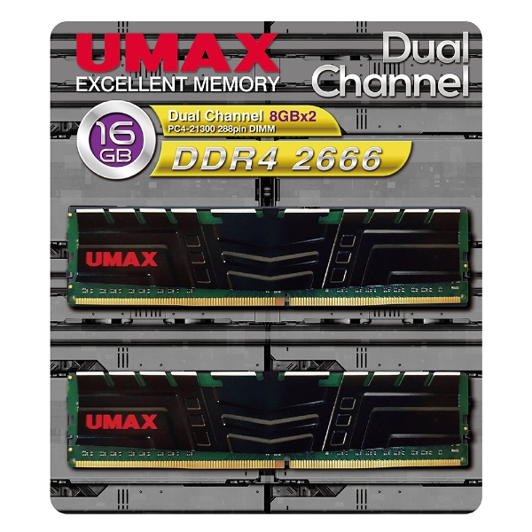 ߥ UM-DDR4-2666 UM-DDR4D-2666-16GBHS [DIMM DDR4 /8GB /2]