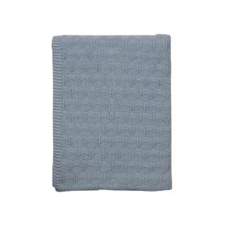 披肩130x170 Deco knit Linen blue Sodahl sodarurinemburu 727296