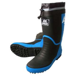 喜多钉鞋橡胶靴(附带覆盖物)黑色LL(26.5-27.0)KR7200BKLL