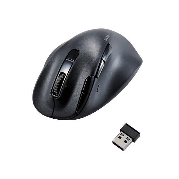 エレコム マウス ワイヤレスマウス EX-G Bluetooth 静音 Mサイズ 5ボタン マルチペアリング 「AskDoctors評価サービス