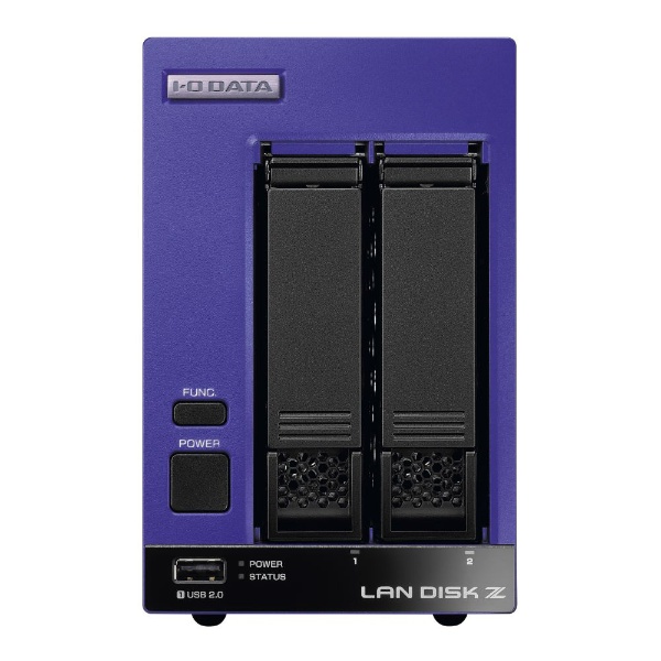 LAN DISK Z [4TB搭載 /2ベイ] 第12世代インテルCore i3搭載 法人向け