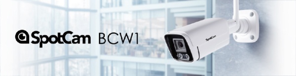 屋外用バレット型監視カメラ SpotCam BCW1 SPC-SPOTCAM-BCW1