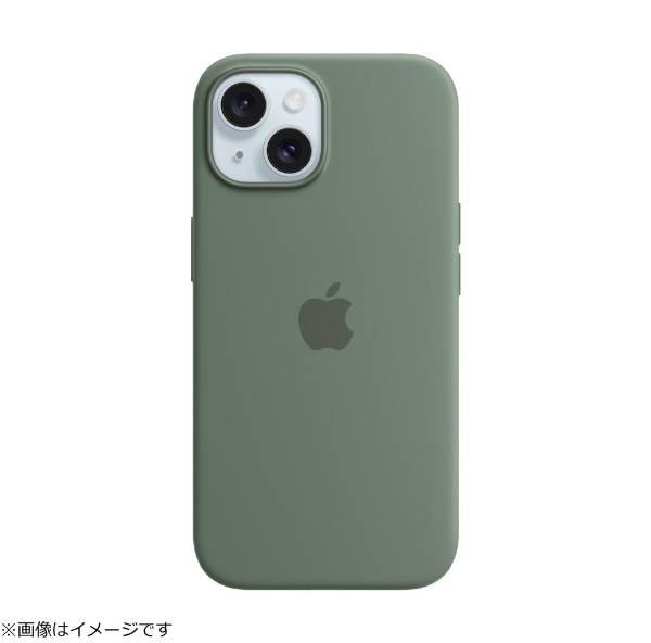 MagSafe対応iPhone 15シリコーンケース ストームブルー MT0N3FE/A 