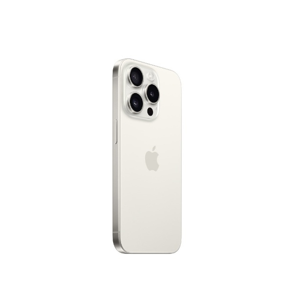 SIMフリー】iPhone 15 Pro A17 Pro 6.1型 ストレージ：256GB デュアルSIM（nano-SIMとeSIM）  MTUD3J/A ホワイトチタニウム アップル｜Apple 通販