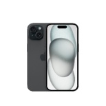 [无SIM]iPhone 15 A16 Bionic 6.1型库存：128GB双重SIM(nano-SIM和eSIM)MTMH3J/A黑色