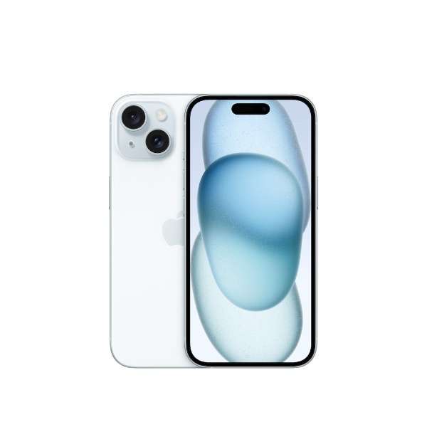 [无SIM]iPhone 15 A16 Bionic 6.1型库存：128GB双重SIM(nano-SIM和eSIM)MTML3J/A蓝色_1