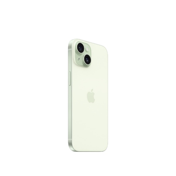 【SIMフリー】iPhone 15 A16 Bionic 6.1型 ストレージ：512GB デュアルSIM（nano-SIMとeSIM）  MTMY3J/A グリーン