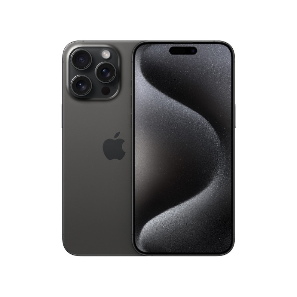 SIMフリー】iPhone 15 Pro Max A17 Pro 6.7型 ストレージ：256GB デュアルSIM（nano-SIMとeSIM）  MU6P3J/A ブラックチタニウム アップル｜Apple 通販
