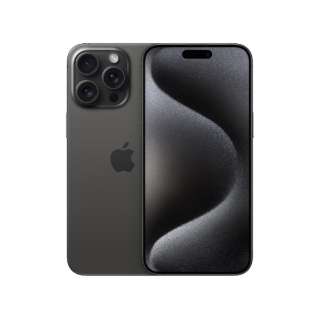 [无SIM]iPhone 15 Pro Max A17 Pro 6.7型库存：1TB双重SIM(nano-SIM和eSIM)MU6Y3J/A黑色钛