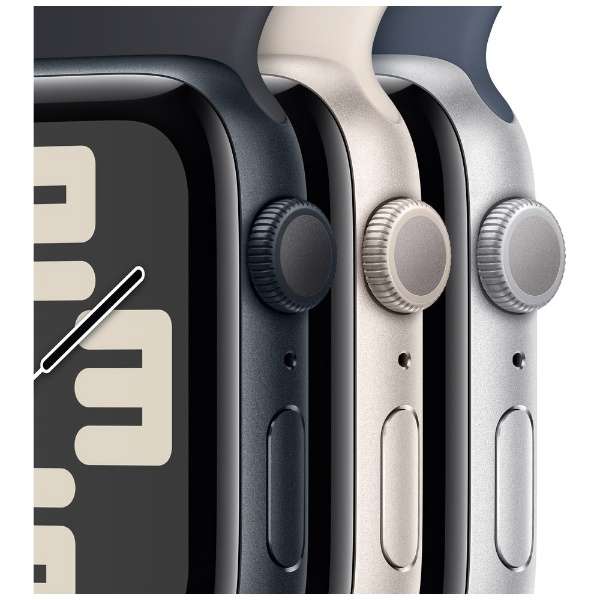 Apple Watch ＳＥ(ＧＰＳ型号)-40mm星光铝包和星光运动循环MR9W3J/A_3