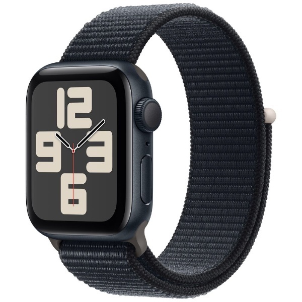 40mmミッドナイトアルミニウムケースとミッドナイトスポーツループ　アップル｜Apple　Apple　Watch　MRE03J/A　SE（GPSモデル）-　通販