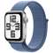 Apple Watch ＳＥ(ＧＰＳ型号)-40mm银铝包和冬天蓝色运动循环MRE33J/A
