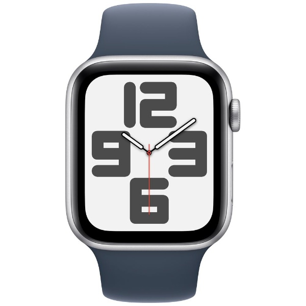 Apple Watch SE（GPSモデル）44mmシルバーアルミニウムケース