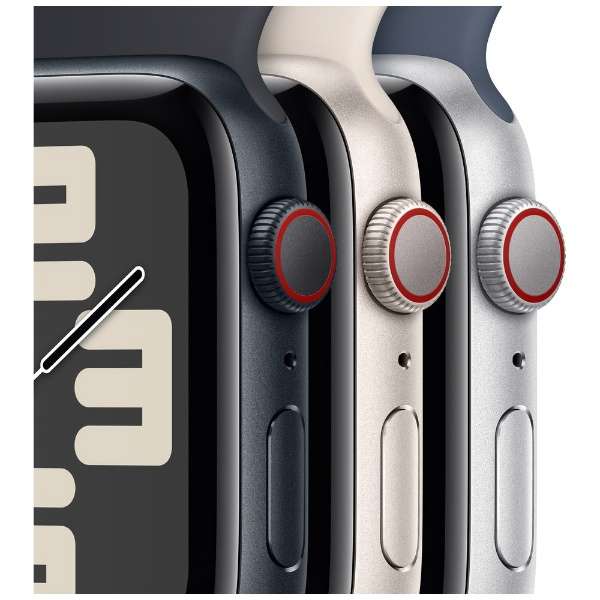 Apple Watch ＳＥ(ＧＰＳ+Cellular型号)-40mm星光铝包和星光运动带-S/M MRFX3J/A_3