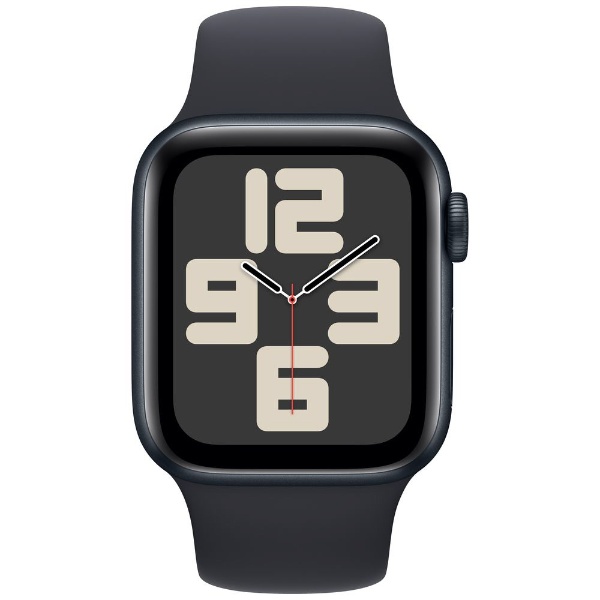 Apple Watch SE（GPS + Cellularモデル）- 40mmミッドナイトアルミニウムケースとミッドナイトスポーツバンド - S/M  MRG73J/A