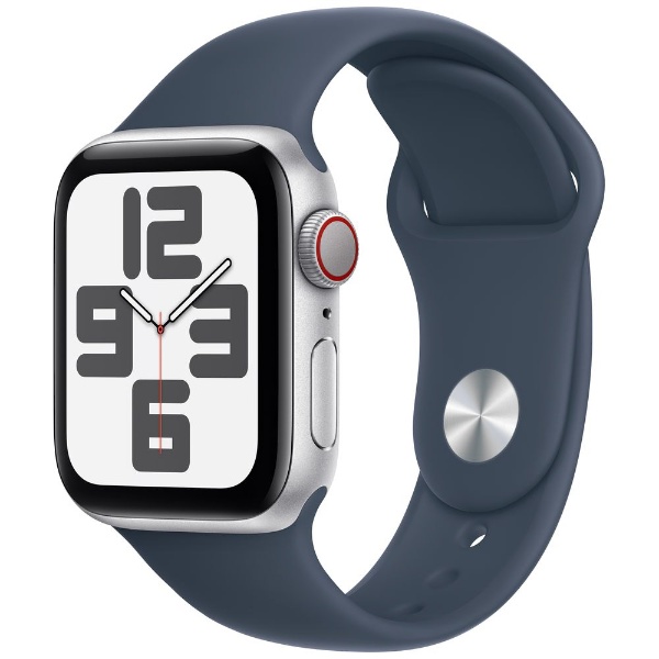 Apple Watch Nike SE（GPS+Cellularモデル）40mmシルバーアルミニウム 