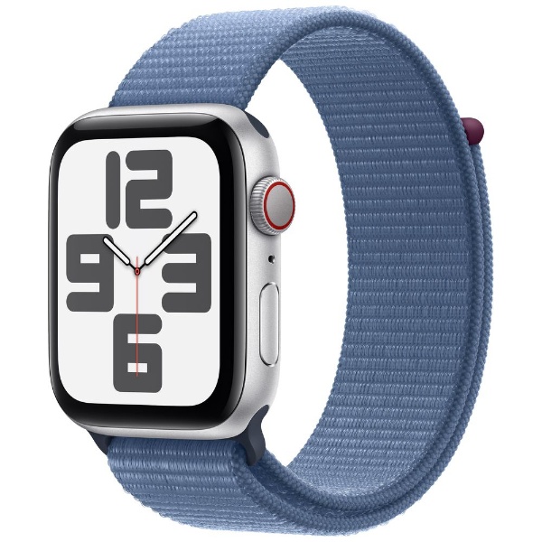 Apple Watch Nike SE（GPS+Cellularモデル）44mmシルバーアルミニウム 