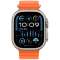 Apple Watch Ultra 2（GPS + Cellularモデル）- 49mmチタニウムケースとオレンジオーシャンバンド MREH3J/A_2