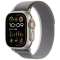 Apple Watch Ultra 2(ＧＰＳ+Cellular型号)-49mm钛包和绿色的/灰色跟踪循环-M/L MRF43J/A