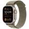 Apple Watch Ultra 2（GPS + Cellularモデル）- 49mmチタニウムケースとオリーブアルパインループ - M MREY3J/A