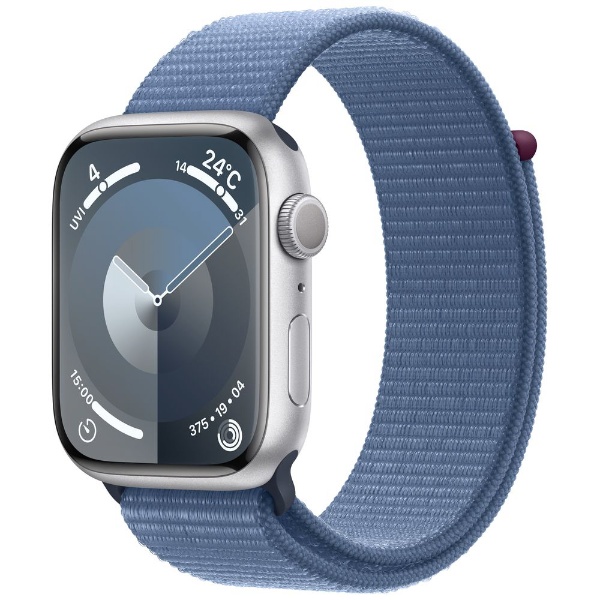 Apple Watch Series 9GPSǥ- 45mmСߥ˥ॱȥ󥿡֥롼ݡĥ롼 MR9F3J/A