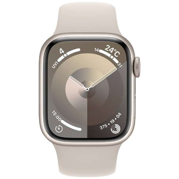Apple Watch Series 9iGPSfj- 41mmX^[CgA~jEP[XƃX^[CgX|[coh - M/L MR8U3J/A_2
