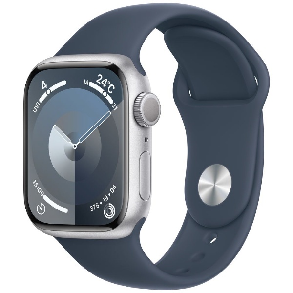 Apple Watch Series 9（GPSモデル）- 41mmシルバーアルミニウムケース