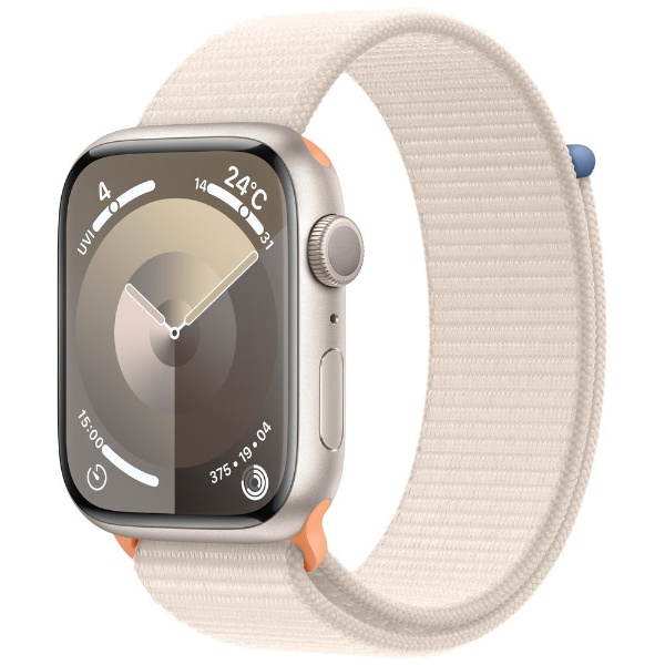 Apple Watch SE（GPSモデル）- 40mmスターライトアルミニウムケースと