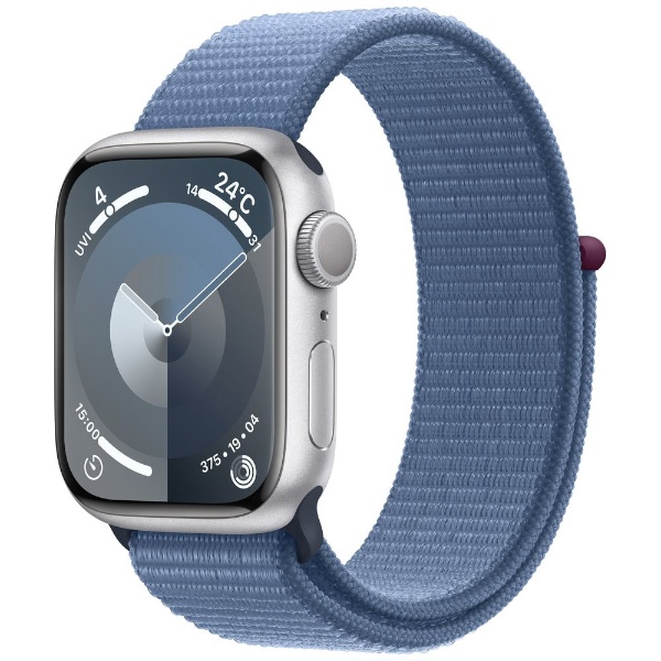 Apple Watch Series 9（GPSモデル）- 41mmシルバーアルミニウムケース ...