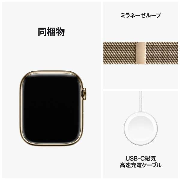 Apple Watch Series 9iGPS + Cellularfj- 45mmS[hXeXX`[P[XƃS[h~l[[[v MRMU3J/A_10