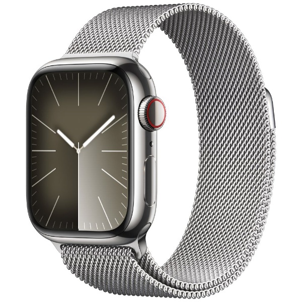 Apple Watch Series 9(ＧＰＳ+Cellular型号)-41mm银不锈钢包和shirubamiranezerupu MRJ43J/A