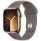 Apple Watch Series 9(ＧＰＳ+Cellular型号)-41mm黄金不锈钢包和Ｃｒａｙ运动带-S/M MRJ53J/A