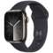 Apple Watch Series 9(ＧＰＳ+Cellular型号)-41mm石墨不锈钢包和午夜运动带-S/M MRJ83J/A