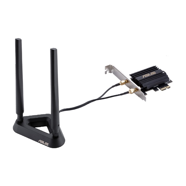 PCE-AX58BT Wi-Fi6(802.11ax)、Bluetooth 5.0対応のPCI-E無線LAN子機 PCE-AX58BT/J  [Wi-Fi 6(ax)]