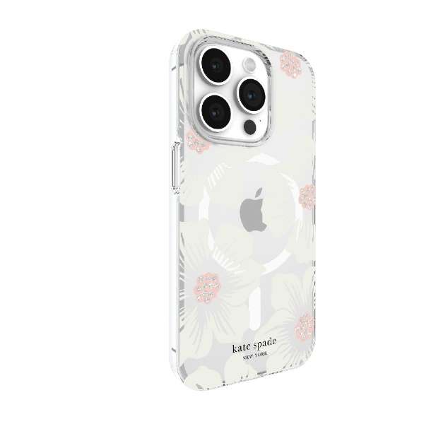 支持iPhone 15 Pro KSNY Protective Hardshell MagSafe的-Hollyhock Cream_8