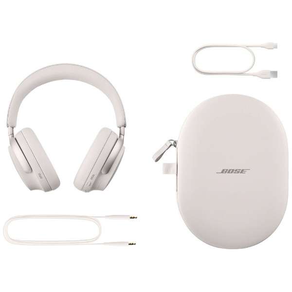 蓝牙头戴式耳机(空间音频设备对应)QuietComfort Ultra Headphones White Smoke QCULTRAHPWHT[支持噪音撤销的/Bluetooth对应]_5