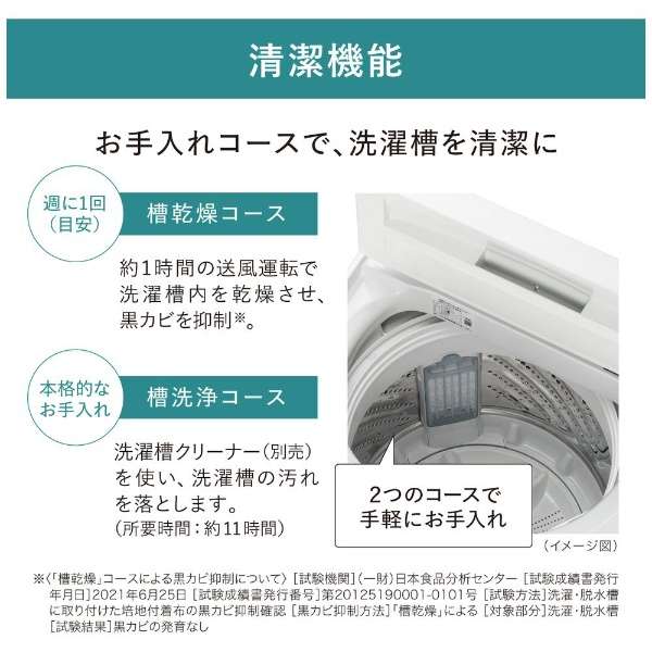 [奥特莱斯商品] 全自动洗衣机F系列淡灰NA-F5B1-LH[在洗衣5.0kg/上开][生产完毕物品]_8