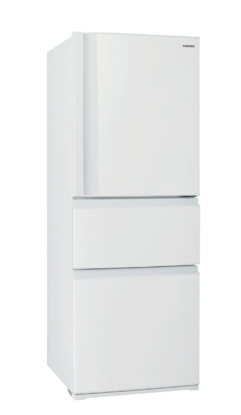 3ドア冷蔵庫 マットホワイト GR-V33SC(WU) [幅60cm /326L /3ドア /右開きタイプ /2023年] 《基本設置料金セット》